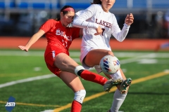 Action from the 2023 NJSIAA Girls Soccer Group 1 championship game between Point Pleasant Beach and Mountain Lakes