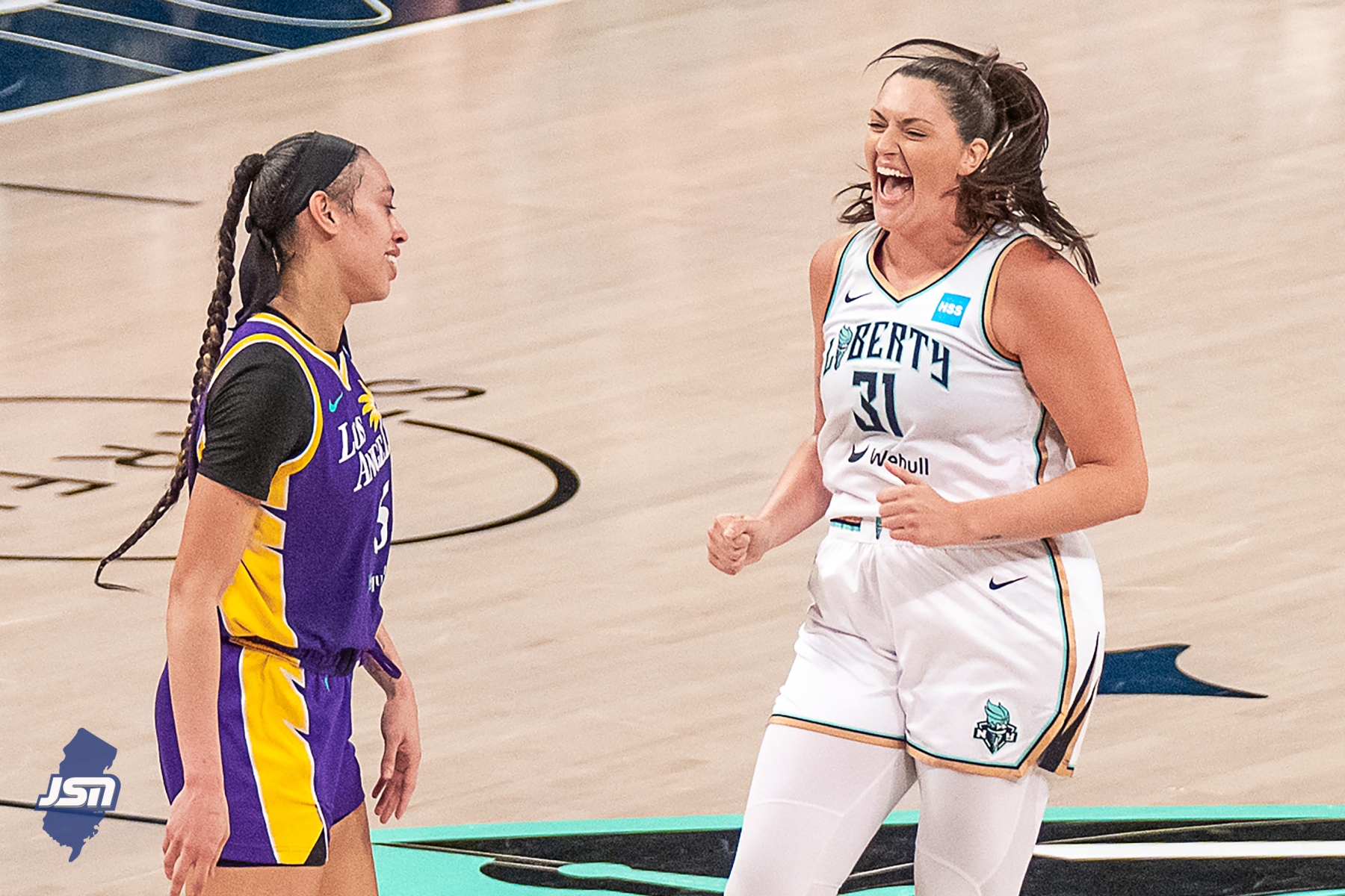 IMAGES: New York Liberty vs. Los Angeles Sparks - 9.7.23 - Jersey
