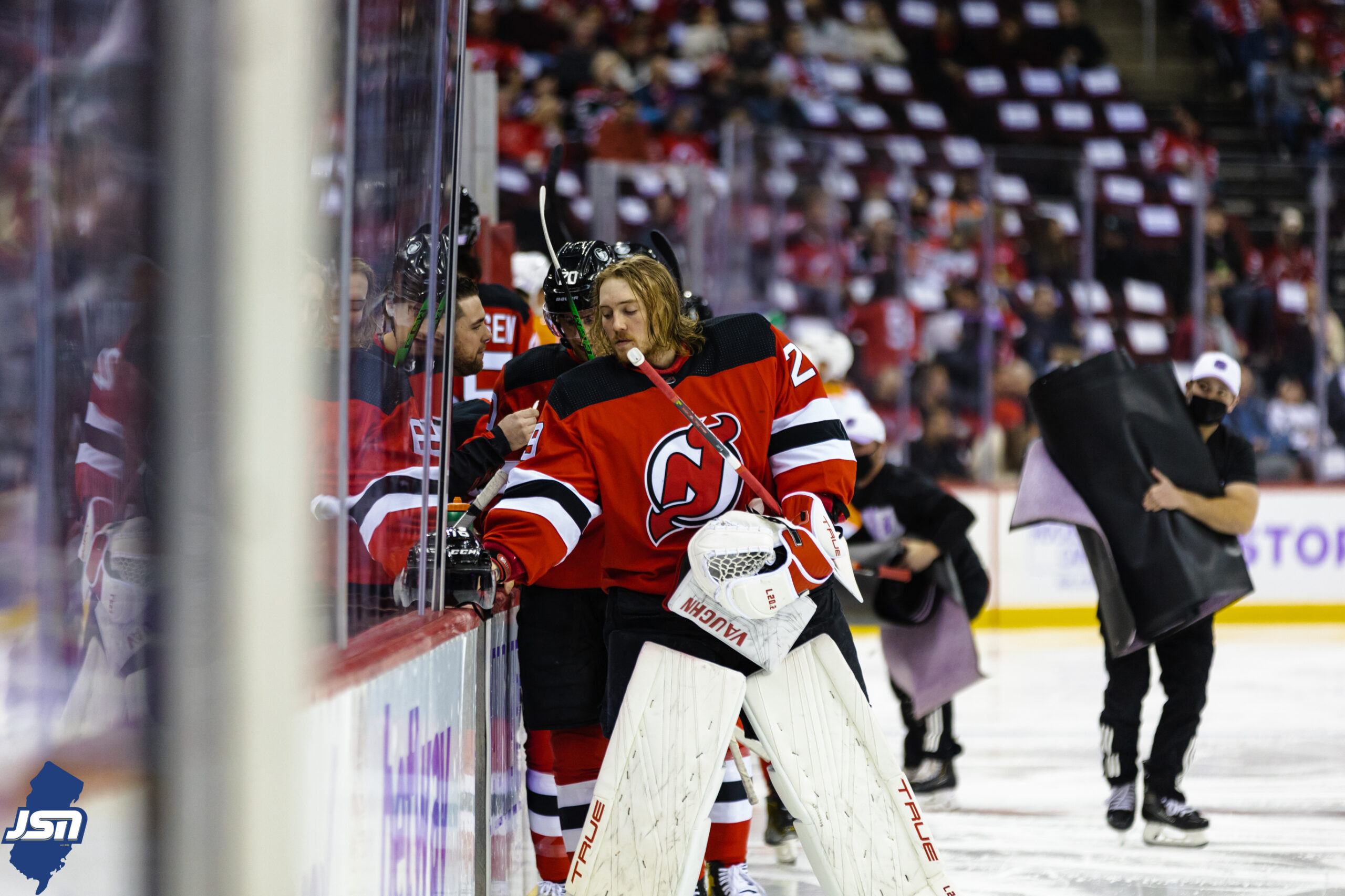 NJ Devils vs. Ottawa Senators game photos at Prudential Center