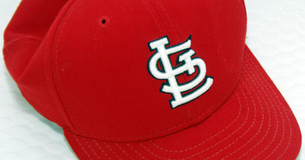 St. Louis Cardinals DOUBLE WHAMMY Red-White Fitted Hat