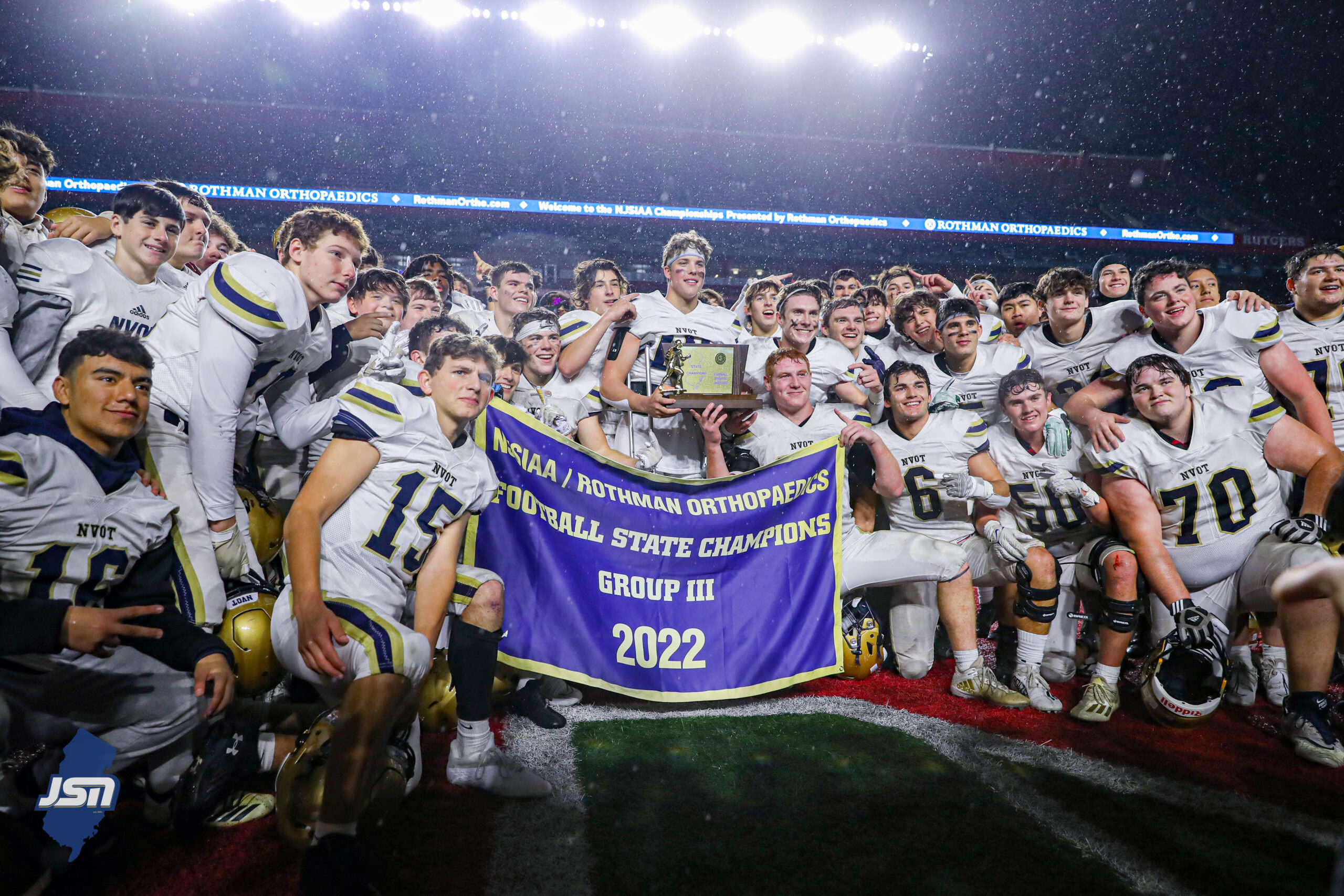 Old Tappan wins the 2022 NJSIAA Group 3 Football State Championship