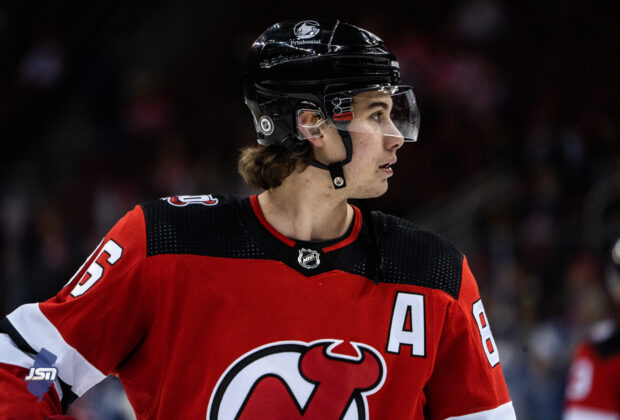 Jack Hughes of the New Jersey Devils
