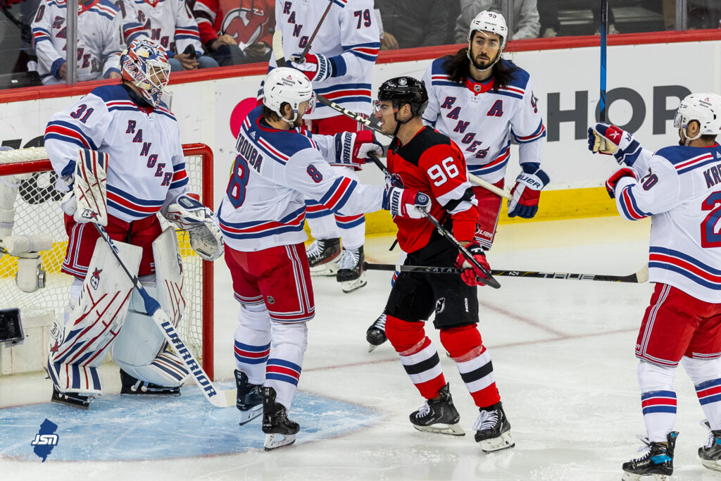 Devils win again at MSG to tie first-round series with Rangers
