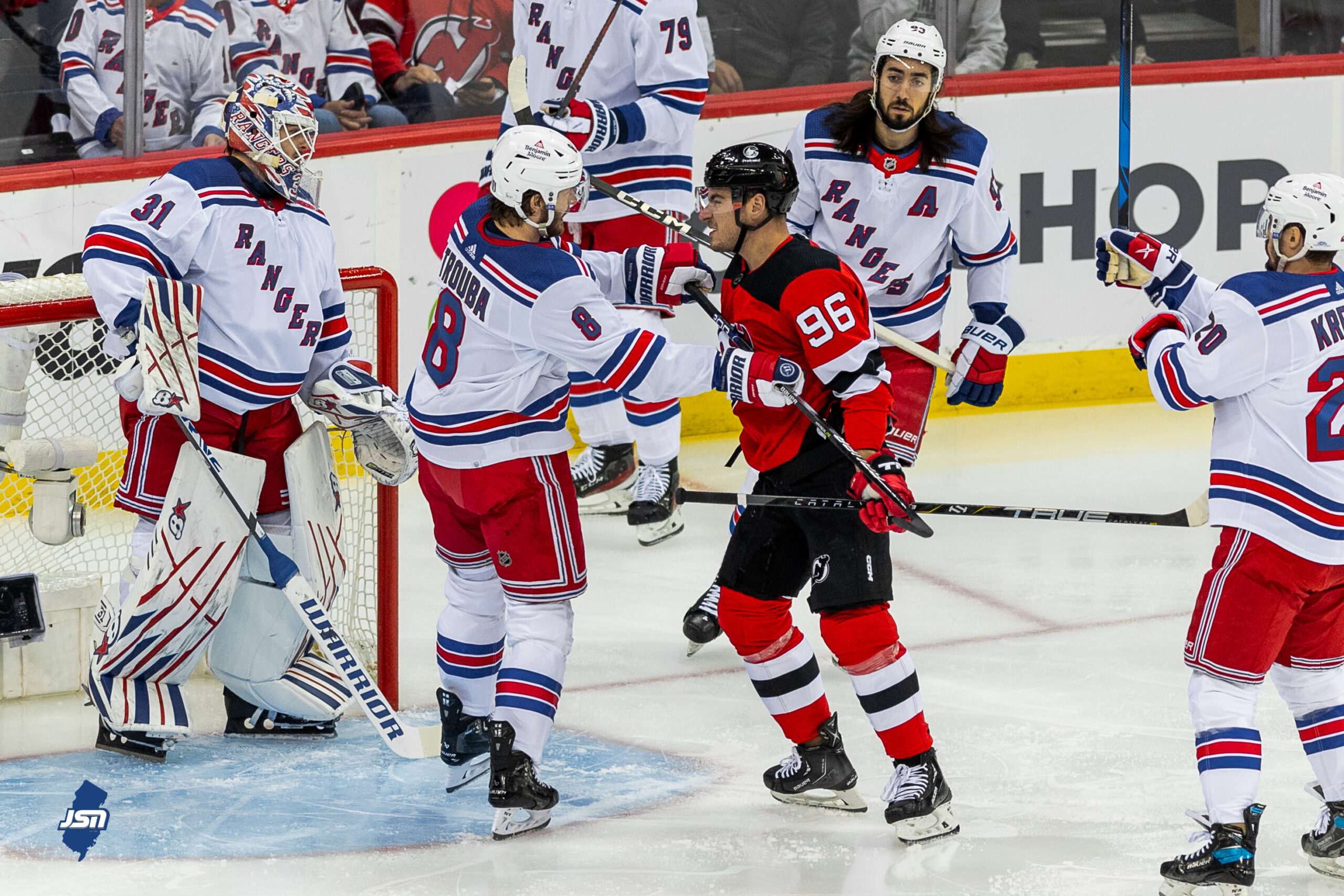 Devils stun Rangers in OT in Game 3 to get back into series