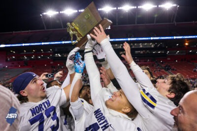 Toms River North football wins the 2023 NJSIAA Group 5 Championship.