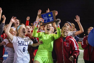 Wall wins Central Jersey, Group 2 girls soccer championship.