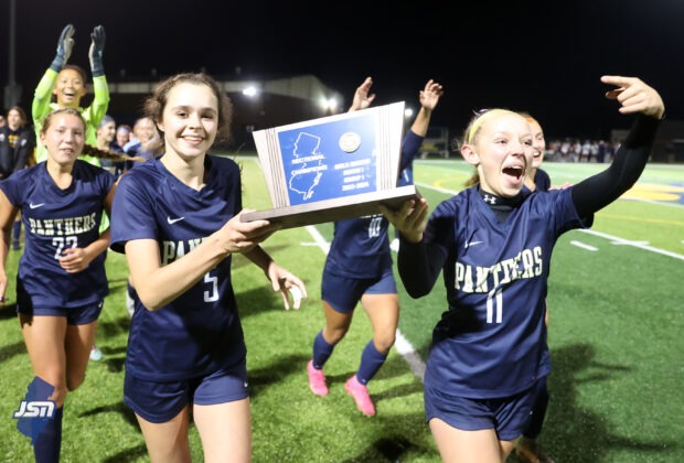Pequannock wins the 2023 NJSIAA North 1, Group 1 Girls Soccer Championship.