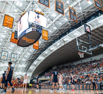Jadwin Gym was sold out for Princeton's men's basketball game against Penn.