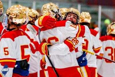 Bergen Catholic Ice Hockey wins NJSIAA first round game.
