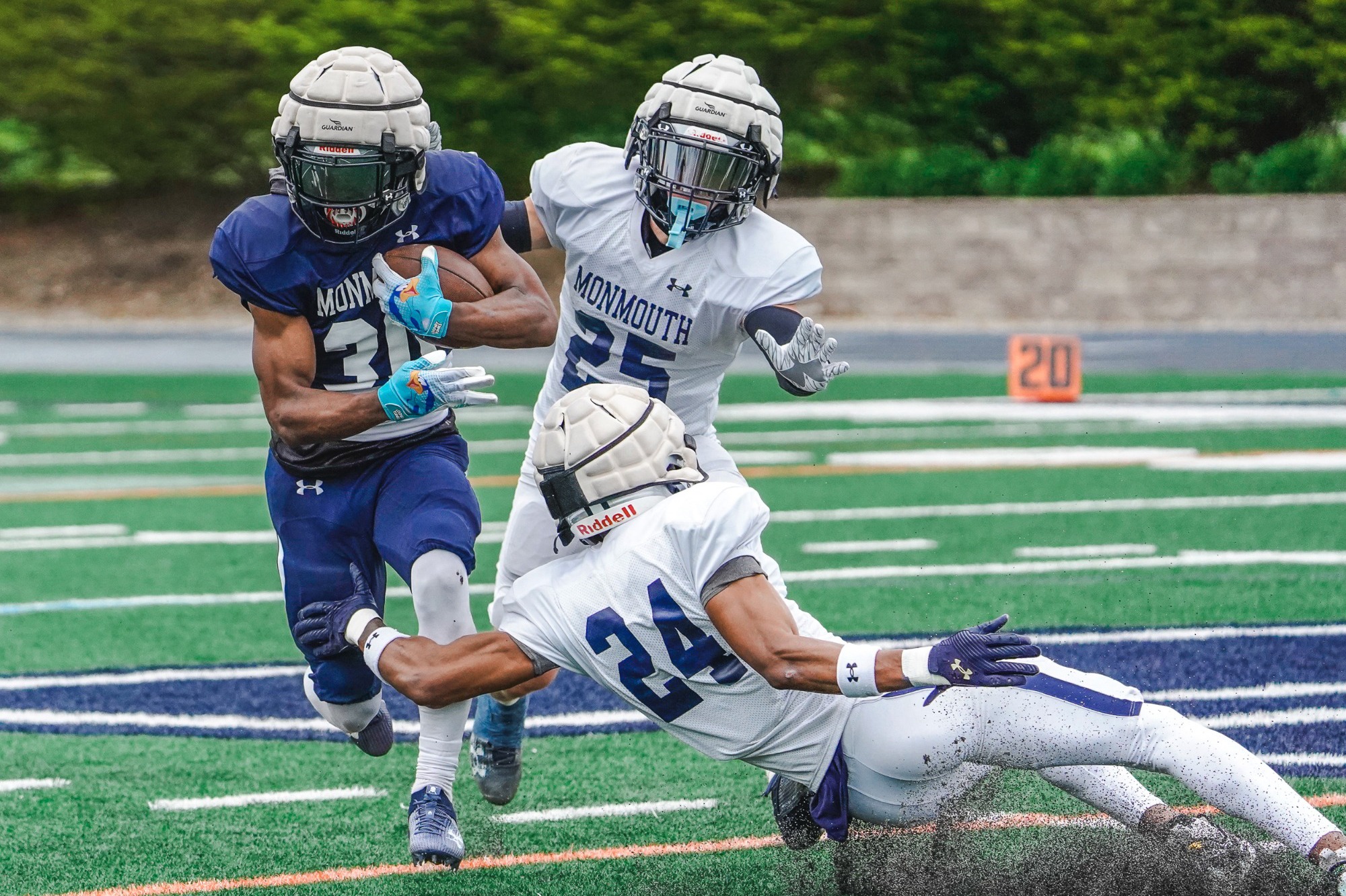 Monmouth Football puts an exclamation point on Spring Practice - Jersey ...